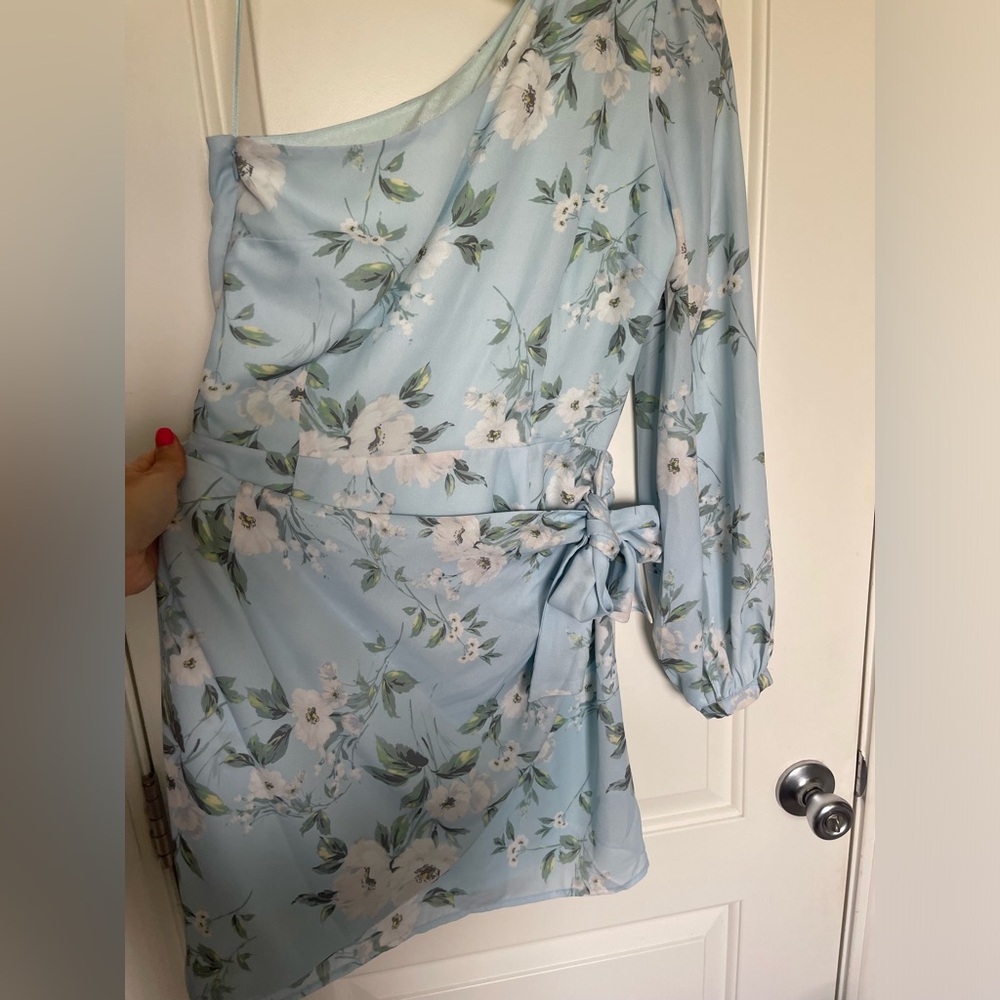 Yumi Kim silk one shoulder dress Sz small